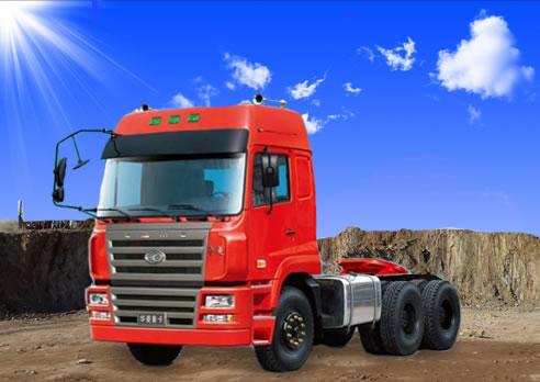 CAMC کامیون های سنگین سری 6 × 4 کامیون تراکتور